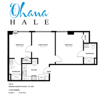 Ohana Hale Floor Plan A